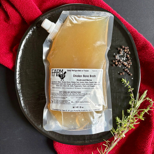 Pasture raised bone broth