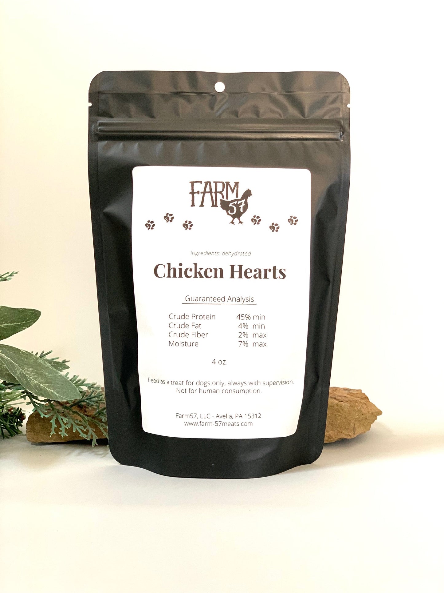 Dehydrated Chicken Hearts